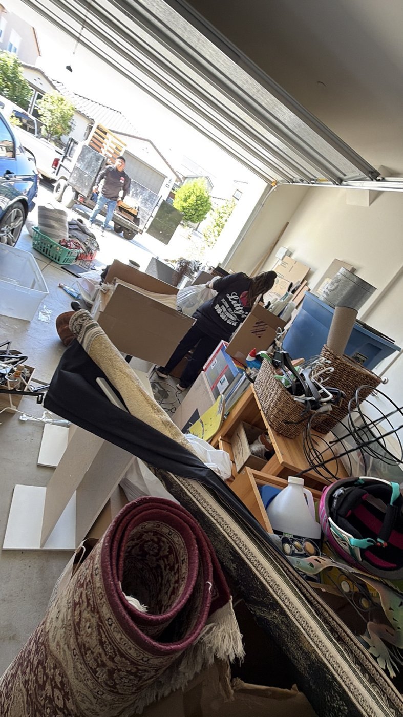 Letty’s junk removal team at work