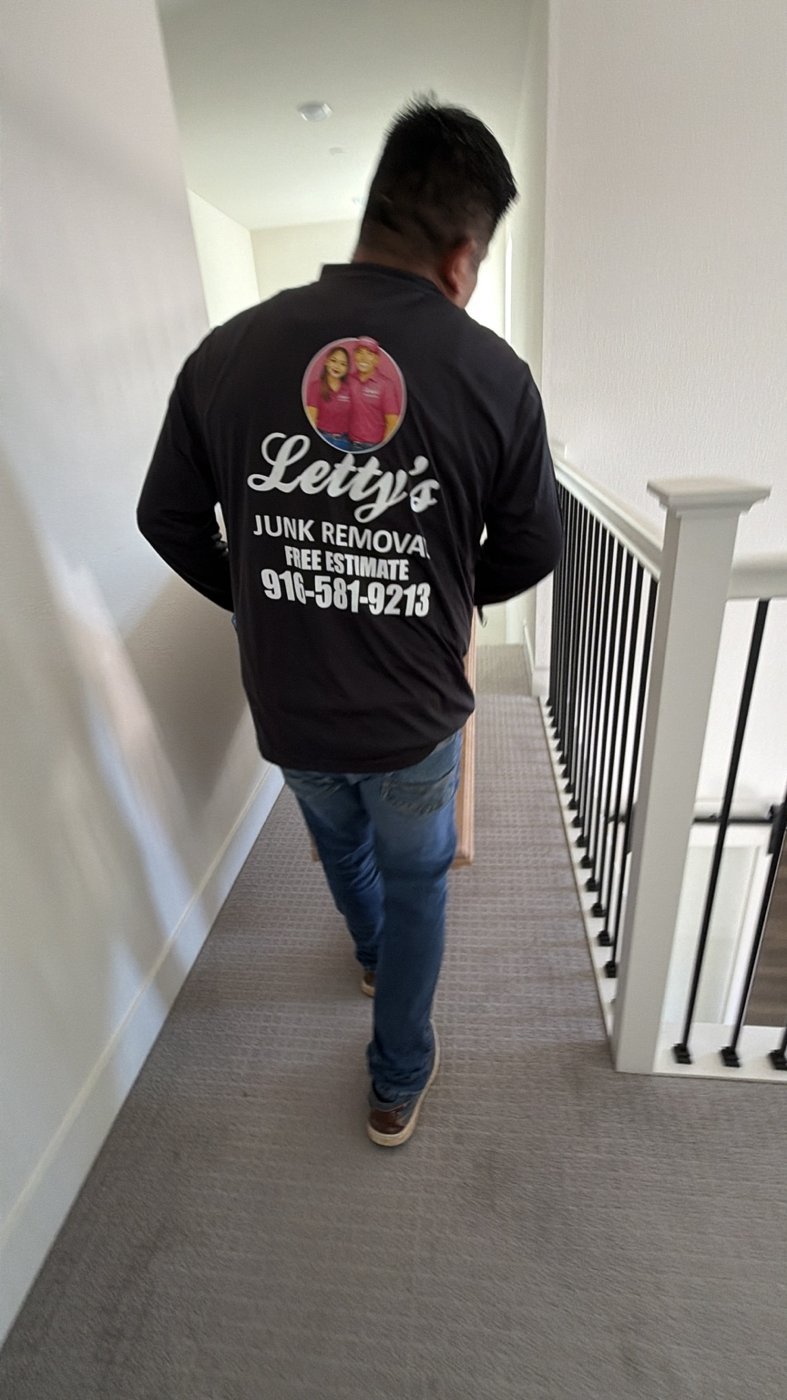 Letty’s junk removal team at work